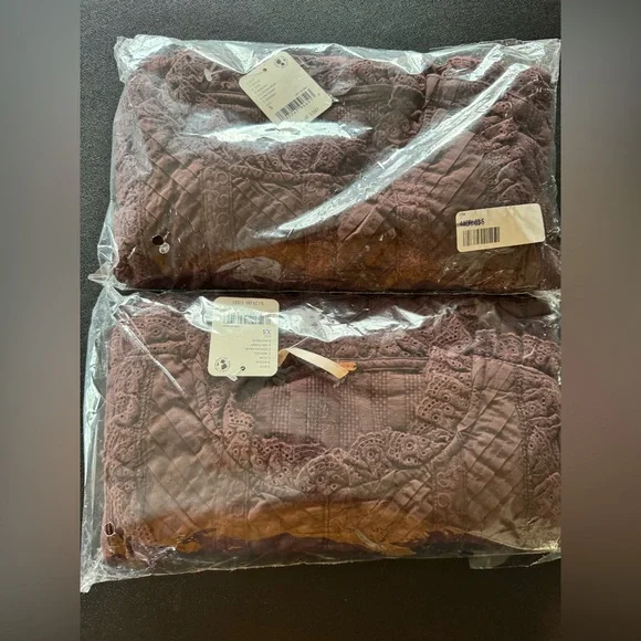 NWT Free People More Romance Top in Cocoa Mocha Size XS and Small - Picture 7 of 9